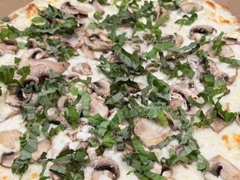 Pizza Bianca Funghi - 12”