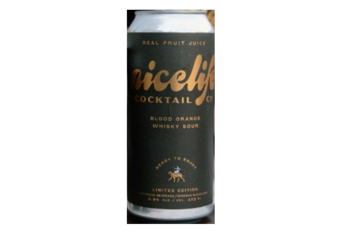 Nicelife Blood Orange Whiskey Sour (473ML) (1 x 473ML)