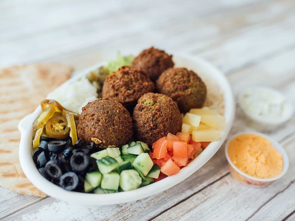 Falafel Rice Bowl