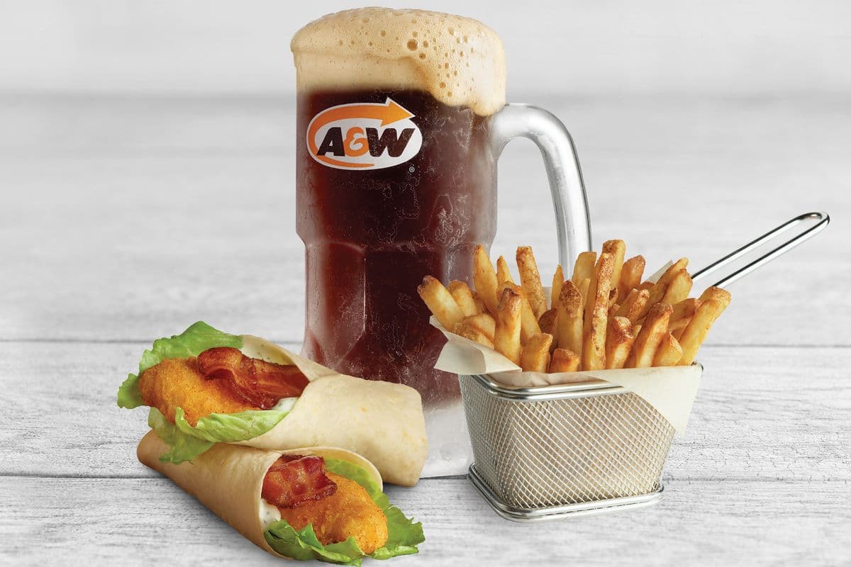 Combo 2 wraps au poulet / 2 Chicken Wraps Combo