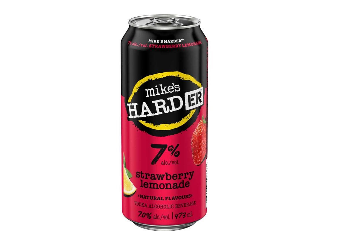 Mike's HardER Strawberry Lemonade can (1 x 473ml)