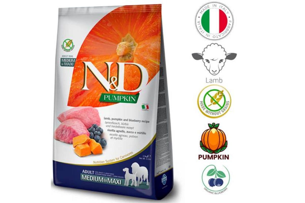 Farmina - Lamb & Blueberry Medium & Maxi Dry Dog Food (5.5 lbs)