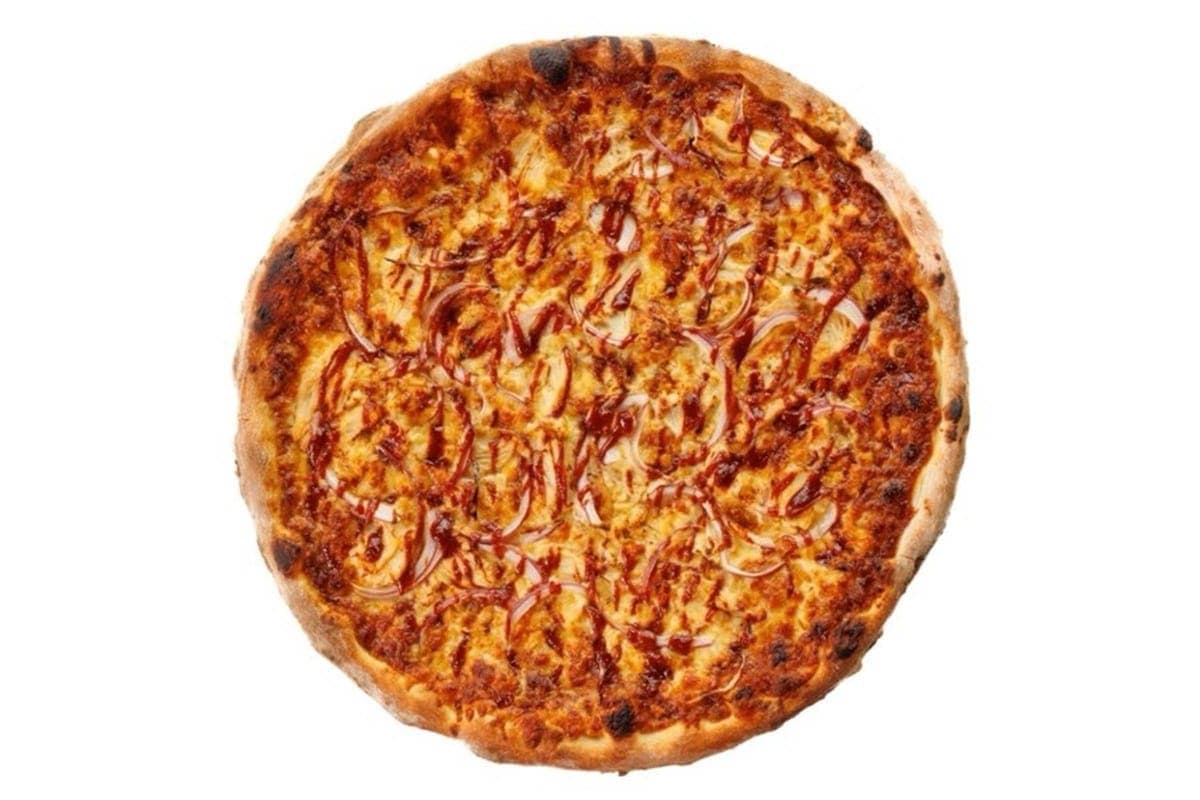 Baby BBQ Chicken Pizza