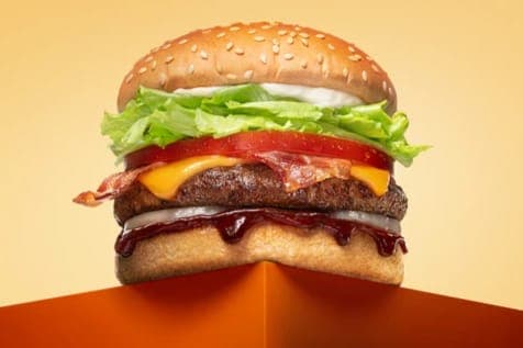 Hot Honey BBQ Teen Burger Combo