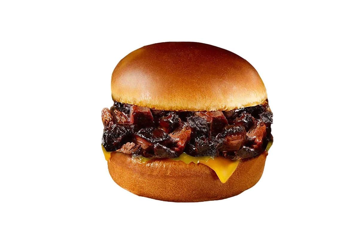 Brisket Burnt Ends Sandwich