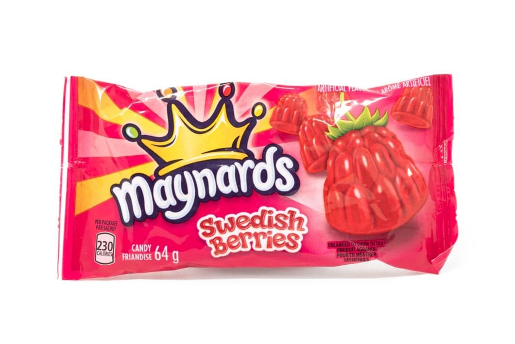 Baies suédoises maynards (64 g) / Maynards Swedish Berries(64gms)