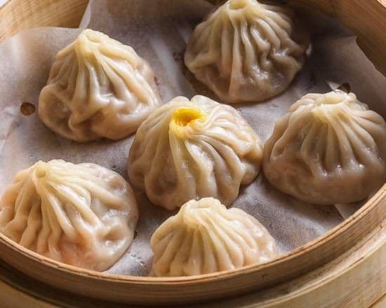 S2.Steamed Mini Soup Dumpling (Crab and Pork) (6 pcs)