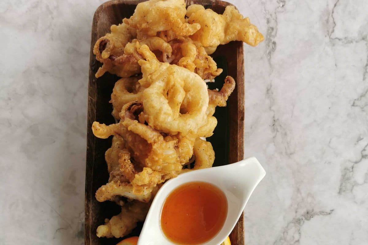 8. Deep-Fried Calamari