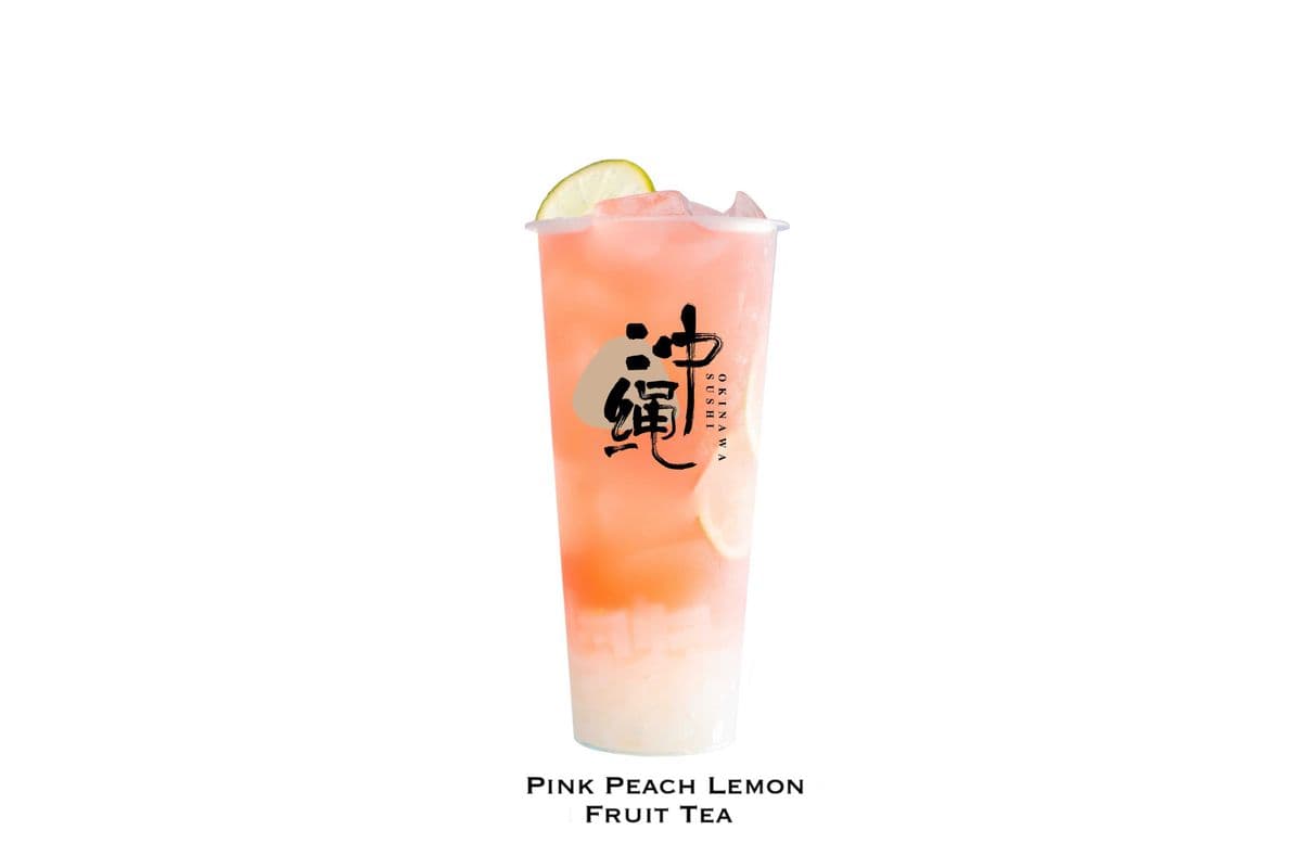 Pink Peach Lemon Fruit Tea