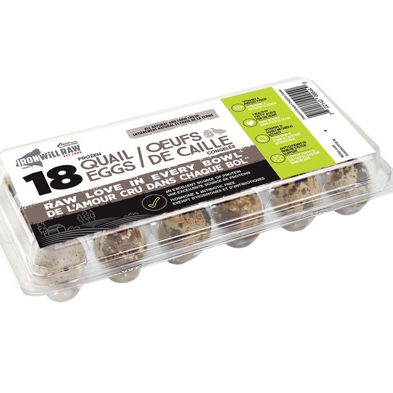 Iron WIll Raw Quail Eggs