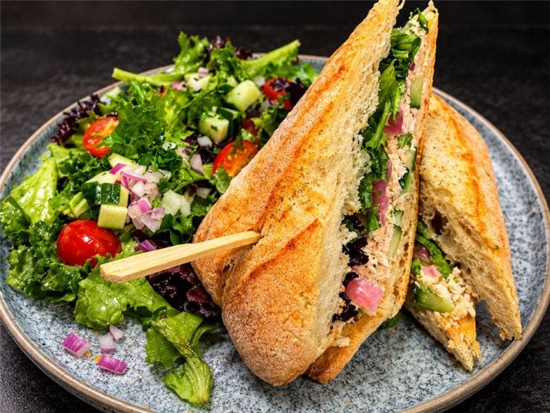 Chicken Caesar + Salad