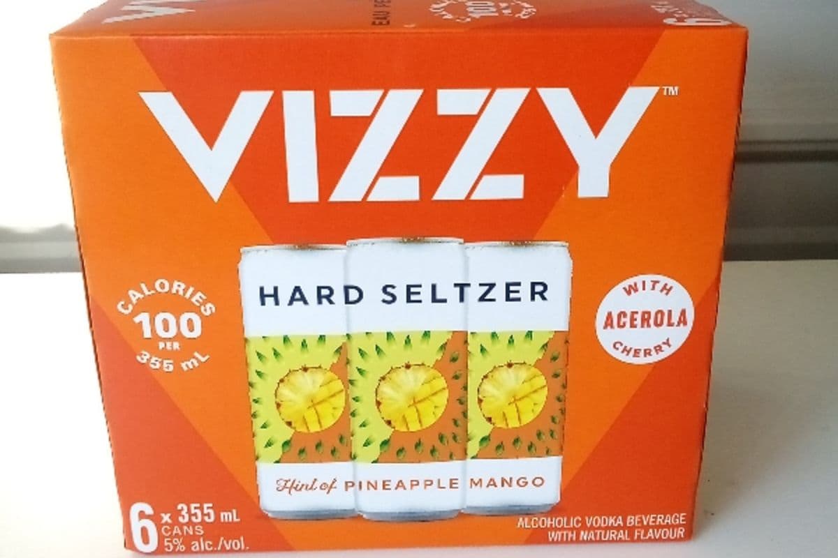Vizzy Pineapple Mango (6 Pack Cans)