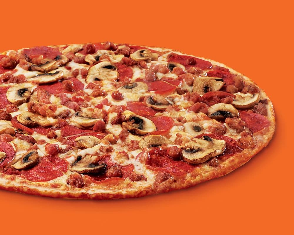 12" Medium Thin Crust Canadian Pizza