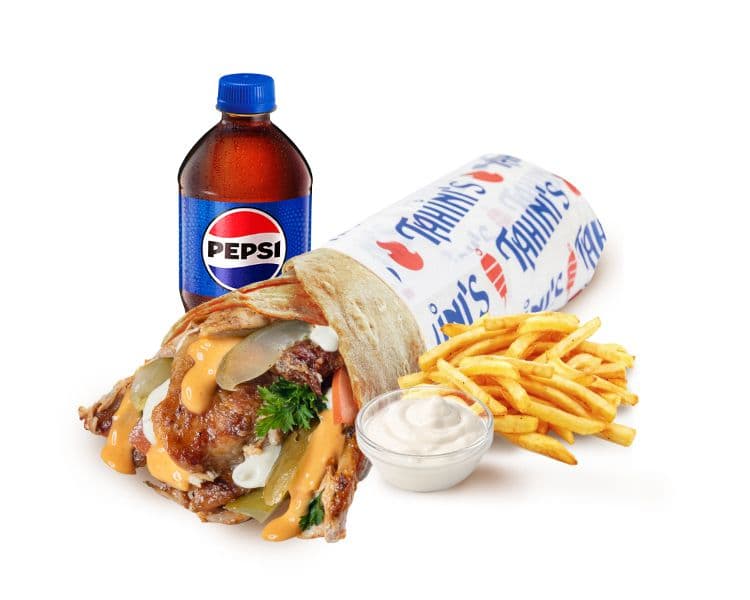 001: Authentic Chicken Shawarma Meal