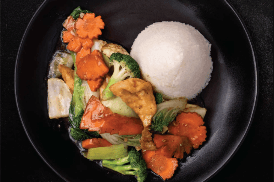 Lunch Special Stir-Fried Vegetable Combo