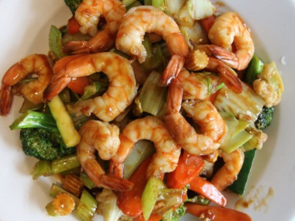 Prawns Chop Suey