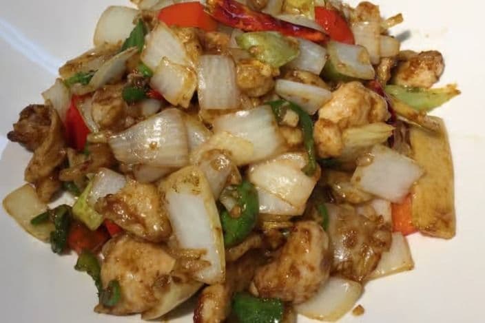 Chicken Spicy Szechuan Style