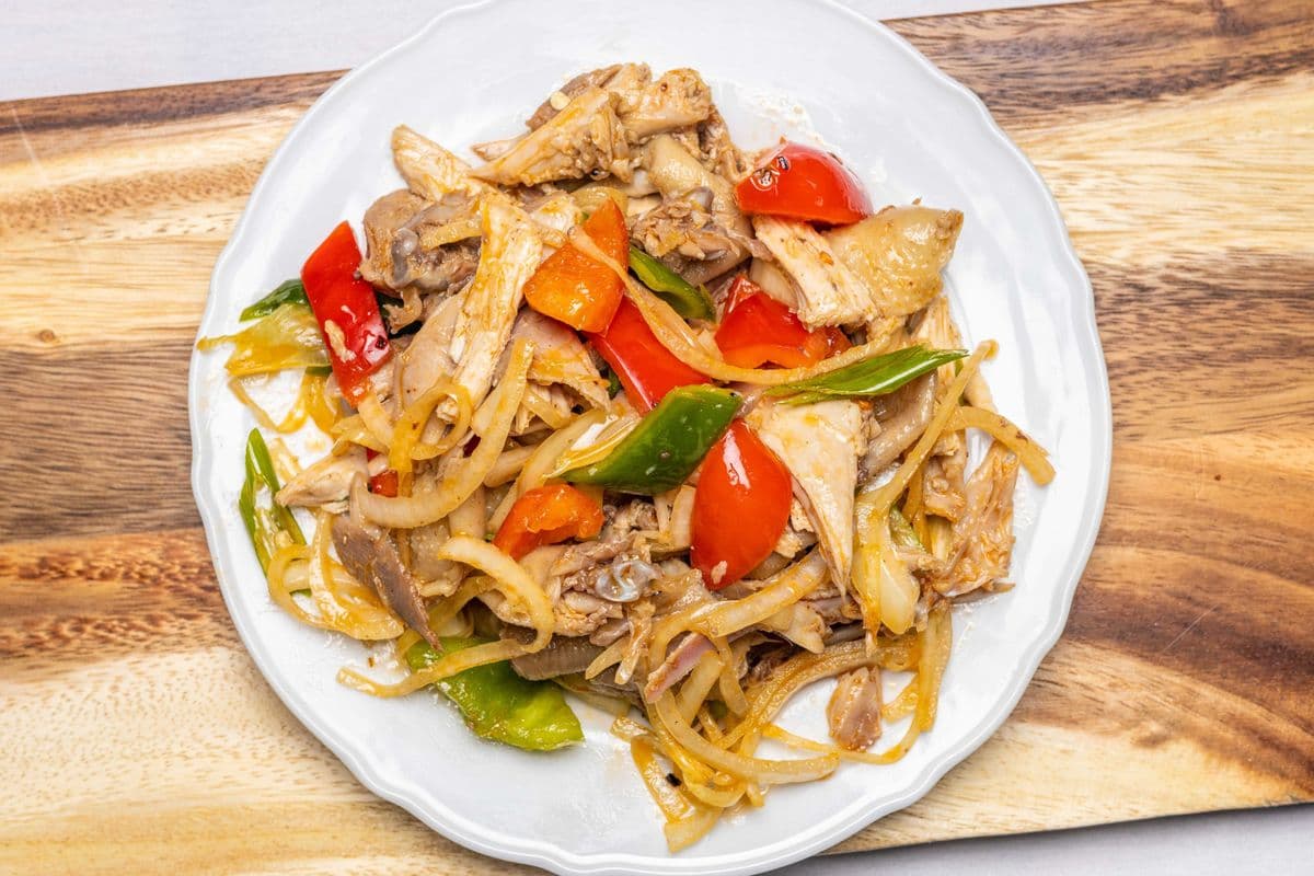 Sliced Chicken With Pepper Oil (Small)