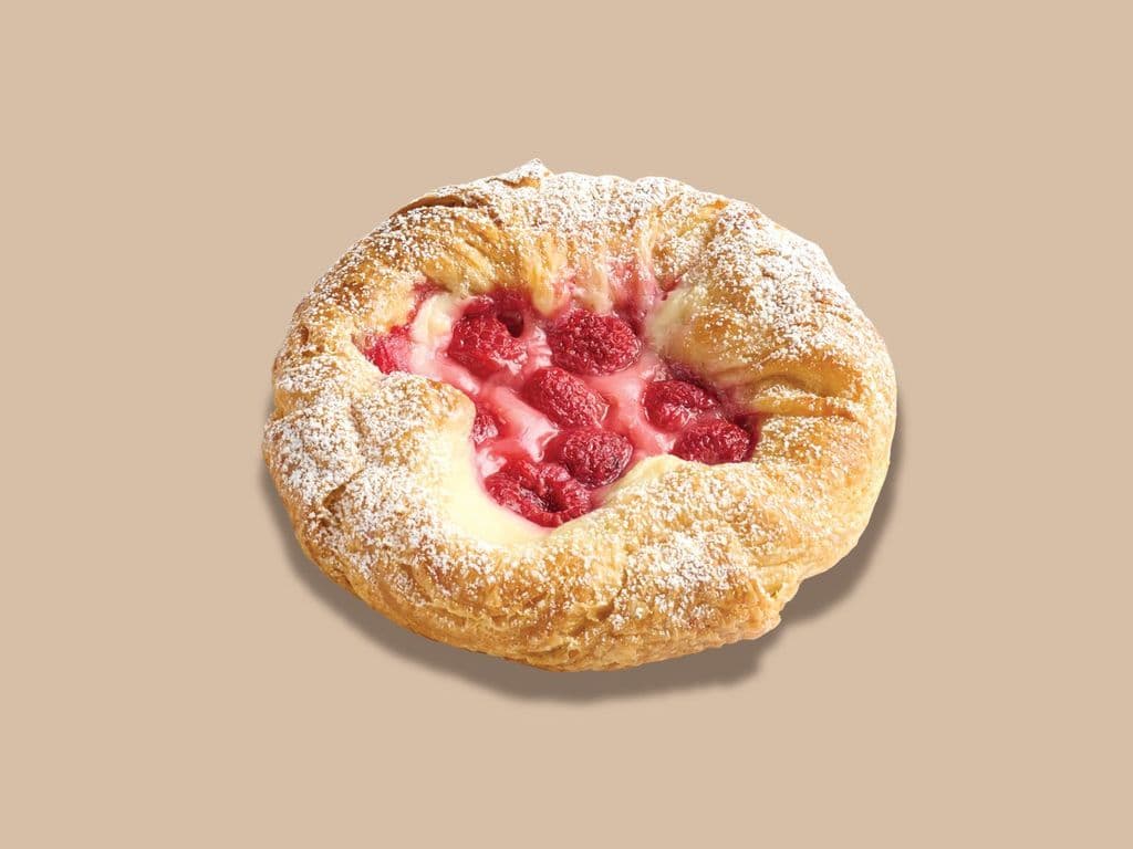 Raspberry & Custard Danish
