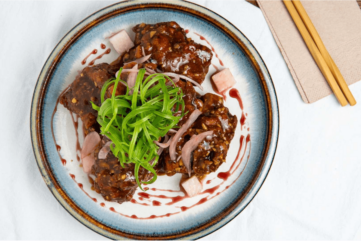 Korean Garlic Fried Chicken