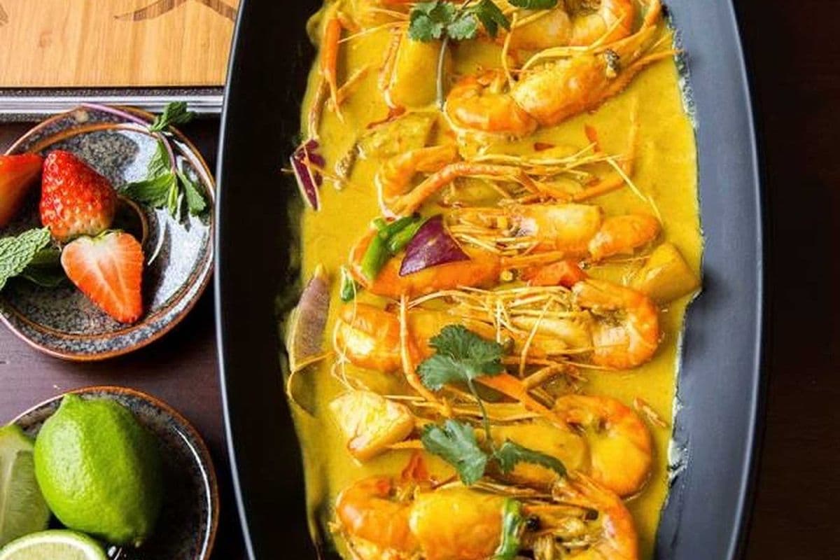 creamy curry shrimp咖喱虾