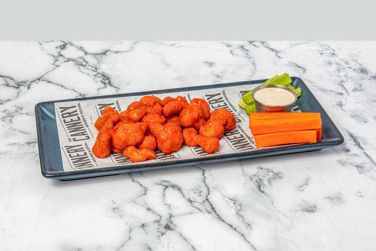 Buffalo Cauliflower Bites