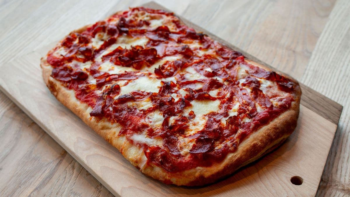 Shareable Italian Spicy Soppressata Pizza