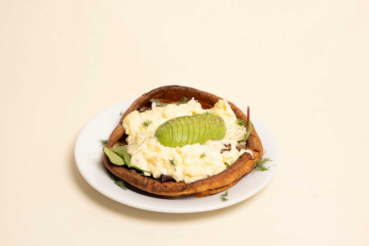 Avo and Egg Dutch Baby