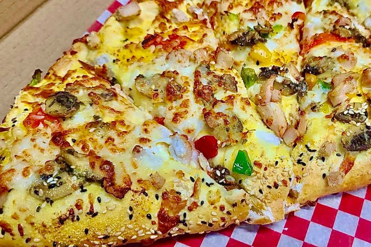 Medium 13. Chicken Calzone Pizza