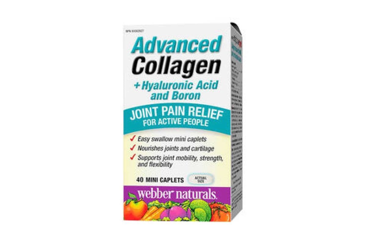 WEBBER NATURALS ADVANCED COLLAGEN WITH HLA + BORON (40)
