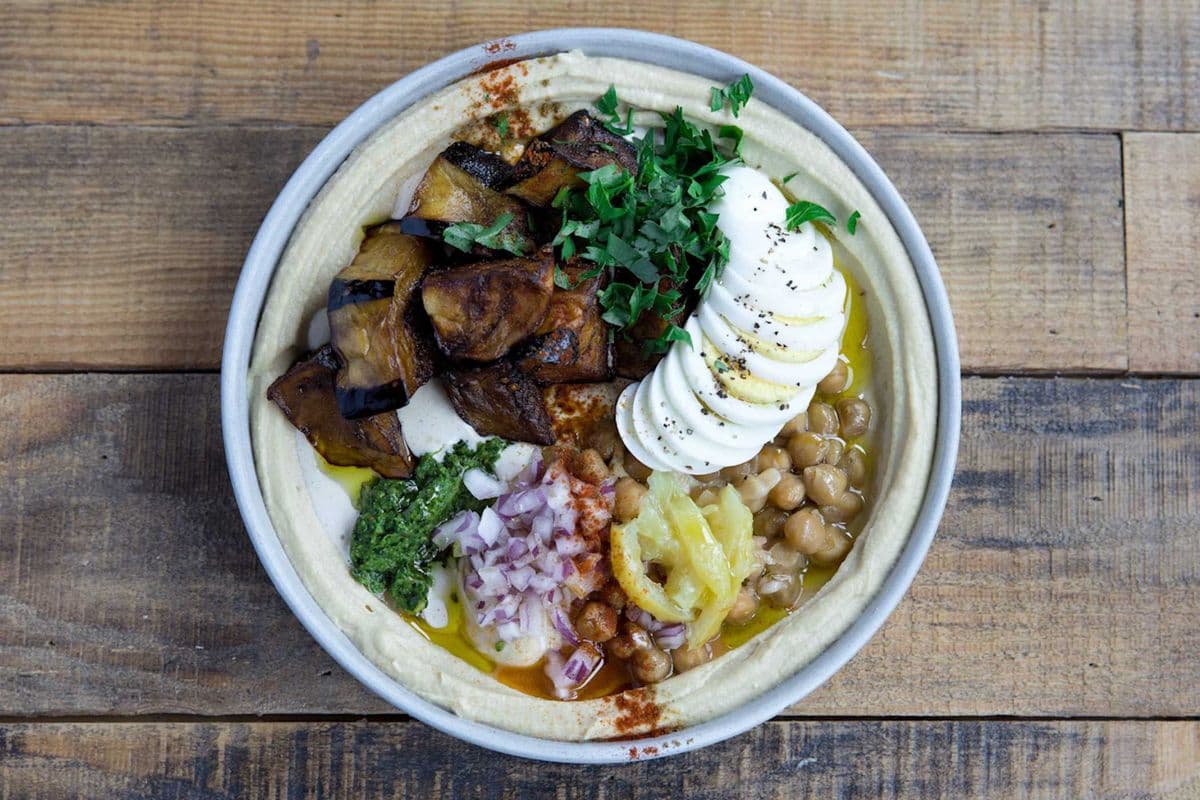 Sabich Hummus