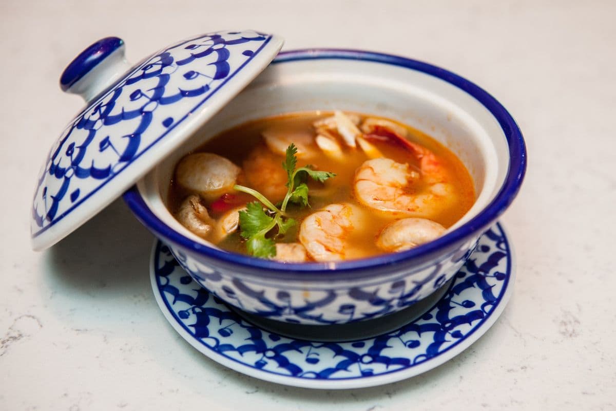 Lemon Shrimp Soup (Tom Yum Goong)