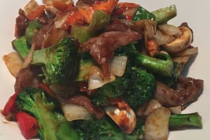 Beef Chop Suey