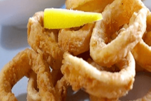 D4. Calamari (6 pcs)- 鱿鱼圈