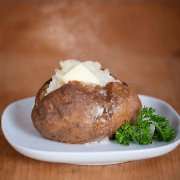 Pomme de terre cuite au four "nature" / "Naked" Baked Potato