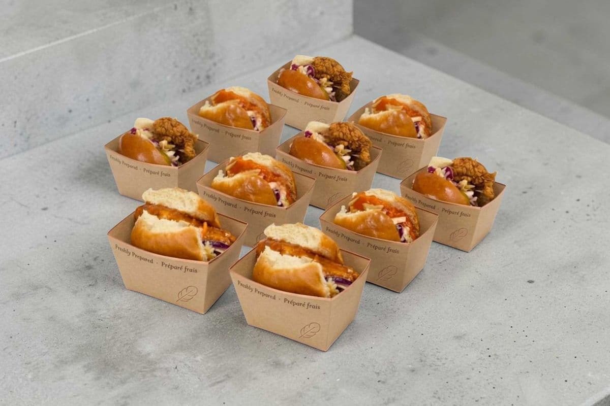 Chicken Sliders In a Box - 10 Sliders