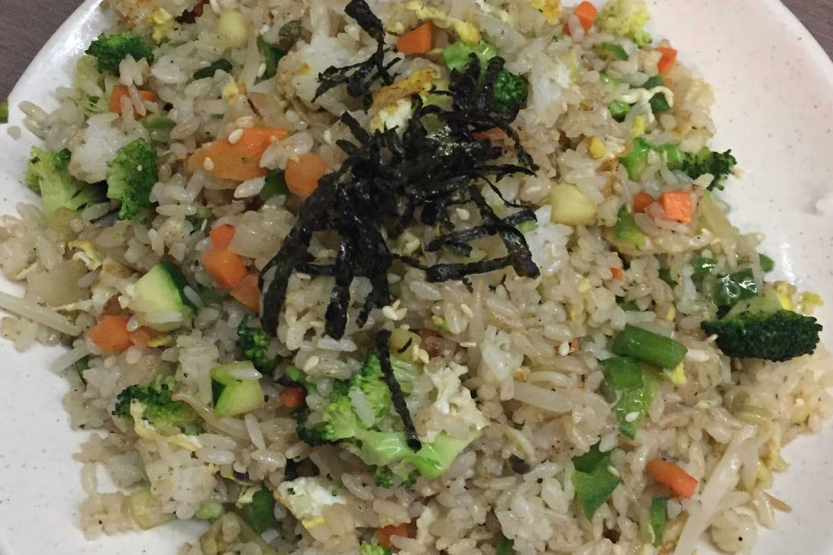New! F1) Vebetable Fried Rice
