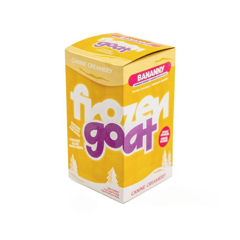 Big Country Raw Frozen Goat BANANNY - Banana & Coconut - 3 x 100 ml