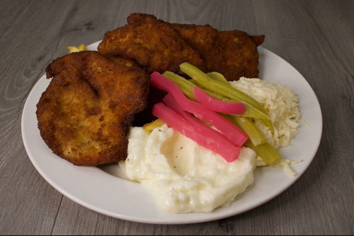Chicken Escalope Platter(2 pcs)