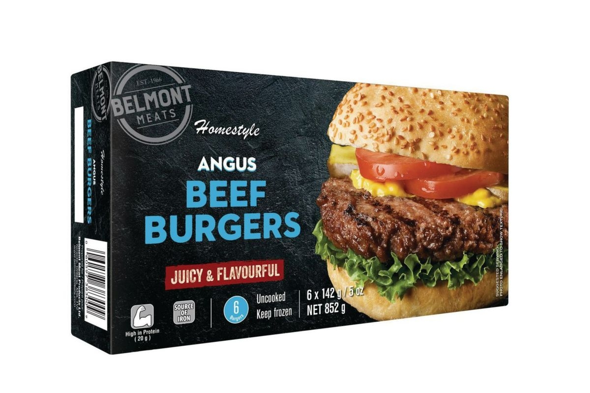 Belmont Angus Beef Burgers