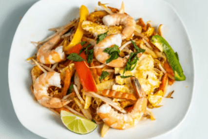 Pad Thai aux crevettes / Shrimp Pad Thai