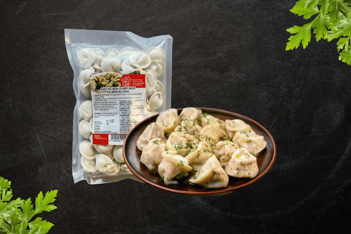 Beef Pelmeni (Dumplings, Frozen) (700 g)