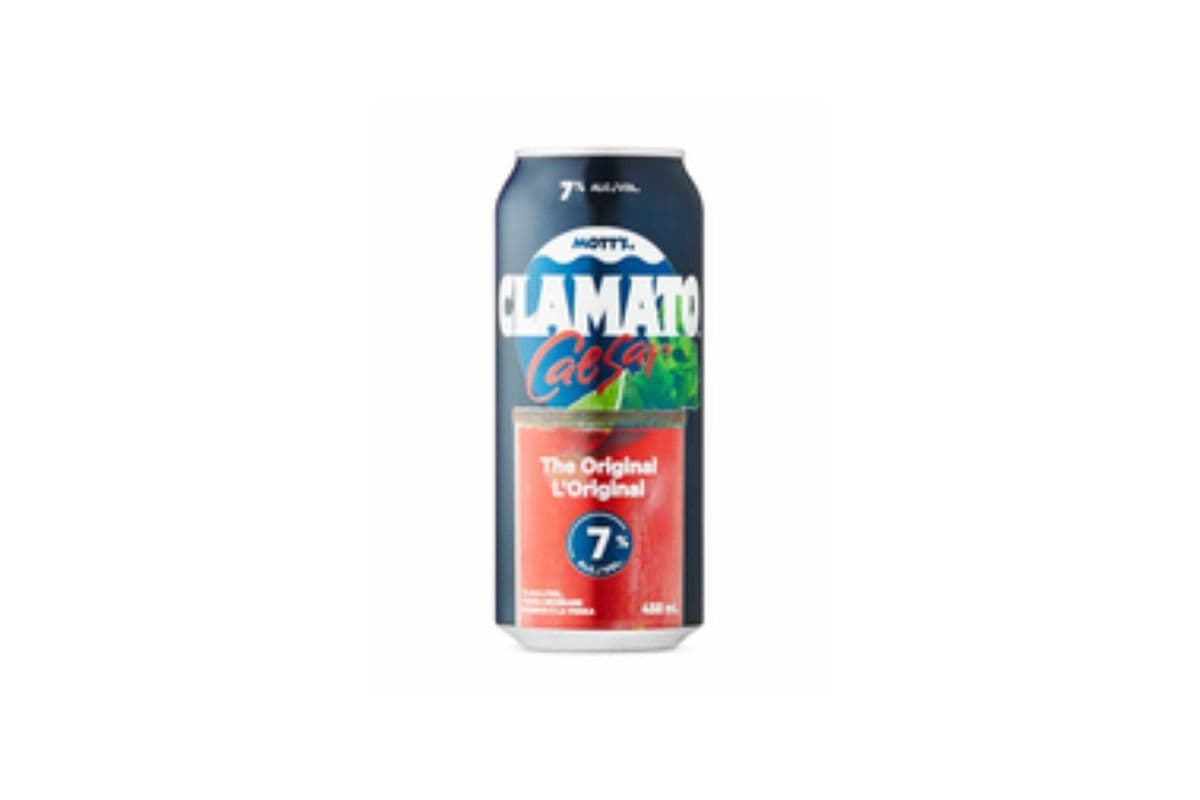Mott's Strong Clamato Caesar (473ml Can) (1 x 473ml)