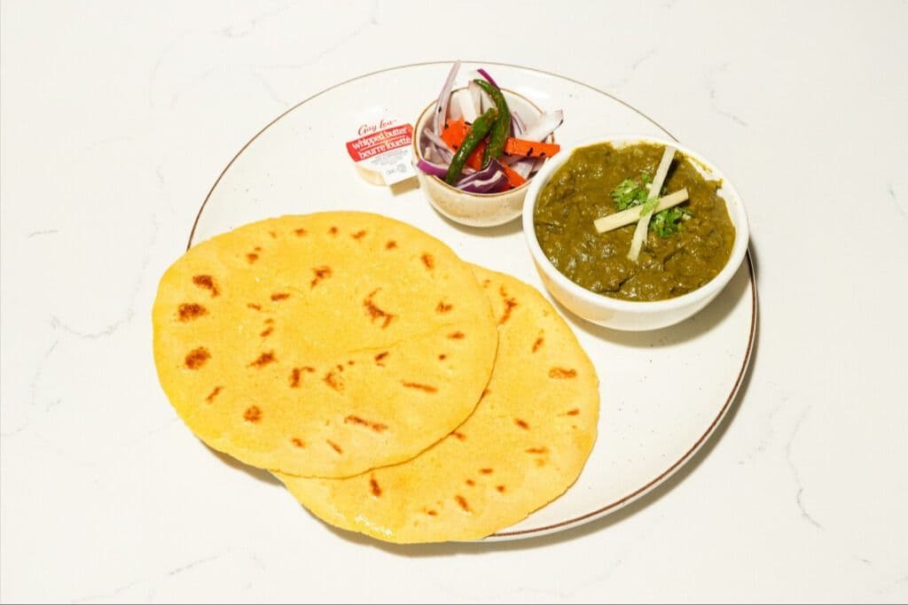 BOGO-Saag makki di rotti