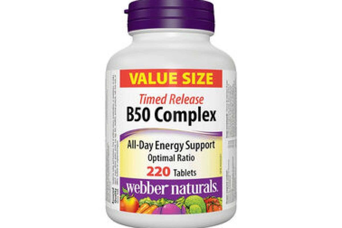 WEBBER NATURALS B50 COMPLEX (220)