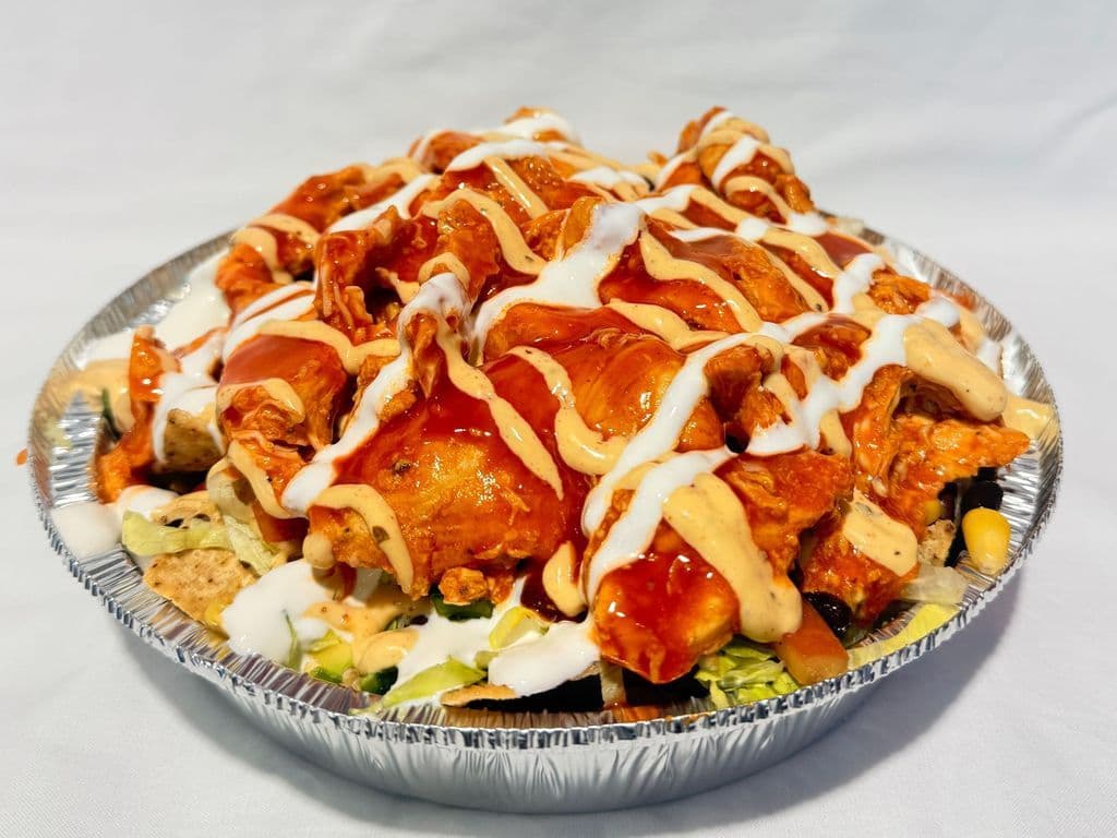 Buffalo Chicken Nachos