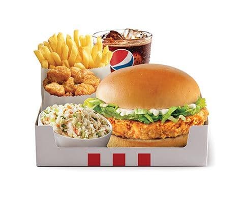 Boîte zinger sandwich