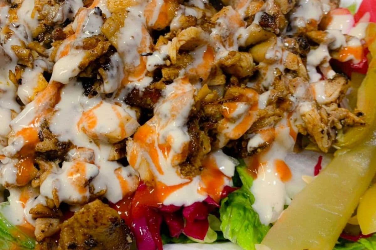 Chicken Shawarma Salad Bowl