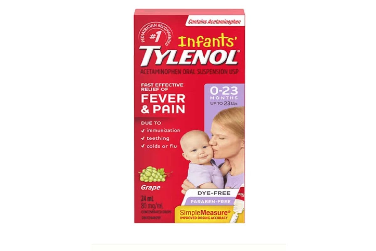 TYLENOL INFANT DROPS 80MG/ML GRAPE 15ML PACK (15 ML)