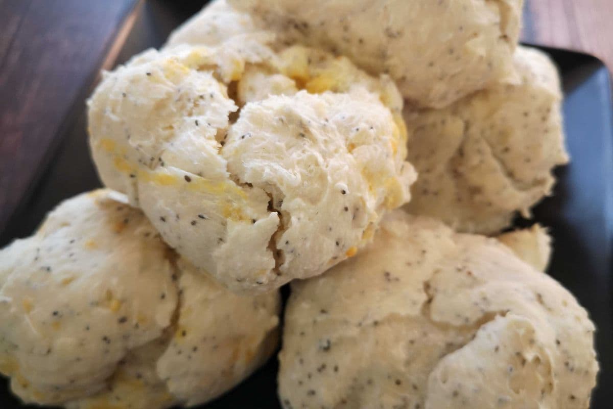 Assorted Fluffy Cloud Buns! Gluten-Free, Nut-Free, Vegan (4 Buns)